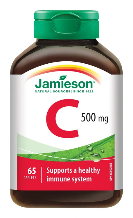 Jamieson Vitamín C 500 mg 65tbl.