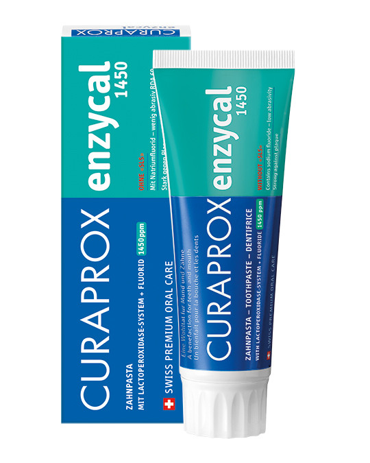 Zubná pasta Curaprox Enzycal 1450 ppm