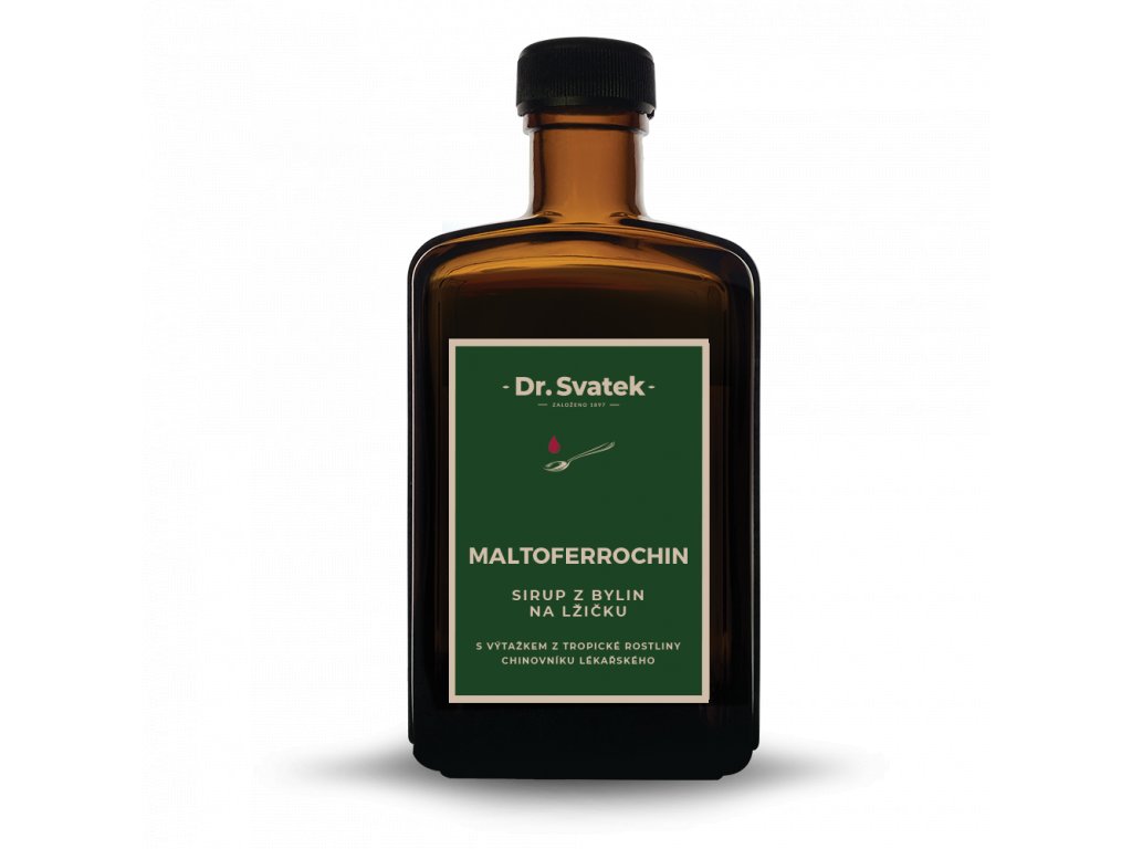 Bylinný sirup Dr. Svatek - Maltoferrochin 250ml