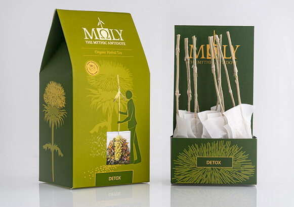 Prémiový BIO bylinkový čaj MOLY Detox - 20g