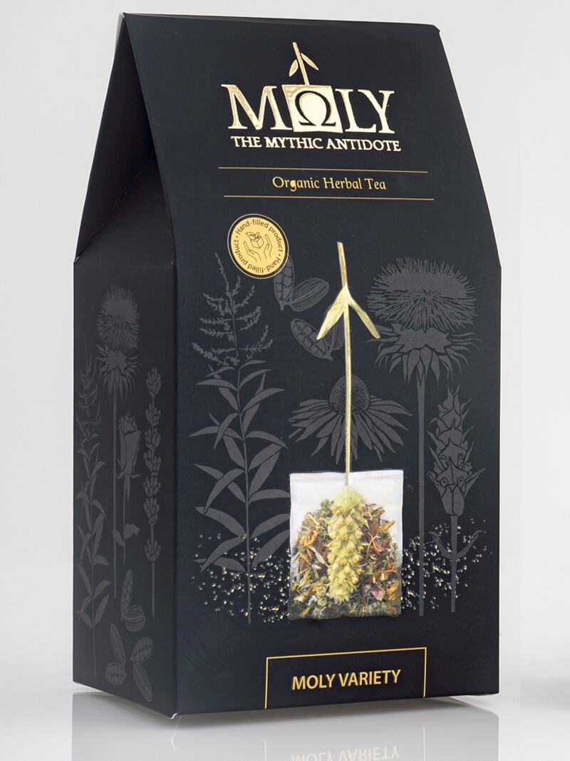 Prémiový BIO bylinkový čaj MOLY Variety - 23g
