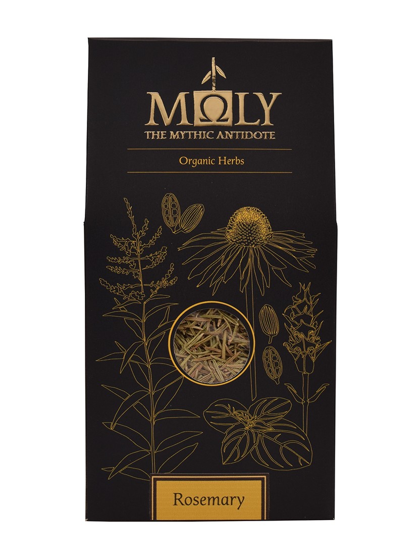 Prémiový BIO bylinkový čaj MOLY Rozmarín 50g