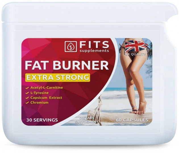 Spaľovač tukov EXTRA STRONG - (60kapsúl) - Fits Suplements