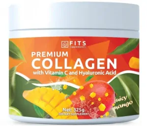 Prémiový kolagén Fits Supplements 10.000mg - šťavnaté mango - 375g prášok