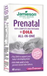 JAMIESON PRENATAL COMPLETE S DHA A EPA 60CPS.