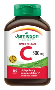 Jamieson Vitamín C 500mg s postupným uvoľňovaním 100tbl.
