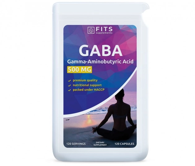Gaba 500mg kapsule Fits Supplements - 120 kapsúl