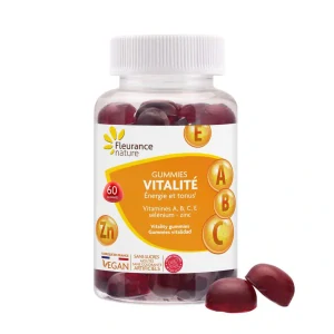 BIO želatinové pastilky na vitalitu Fleurance nature