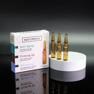 Špecialne balenie ampuliek na pleť 3v1 Naturnua (Proti starnutiu, na spevnenie a pružnosť, na tmavé miesta) 3x2ml