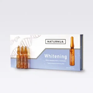Bieliace a depigmentačné Sérum na pleť v amulkách NATURNUA 10x2ml