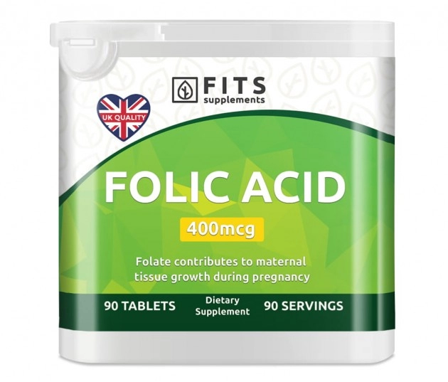 Kyselina listová 400mcg - 90 tabliet - Fits Suplements