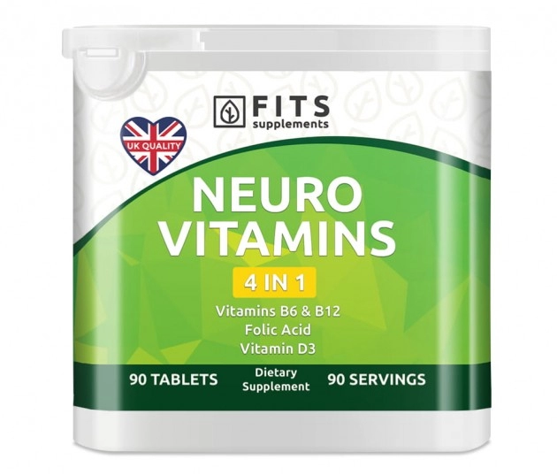 Neuro vitamín 4v1 - 90 tabliet - Fits Suplements