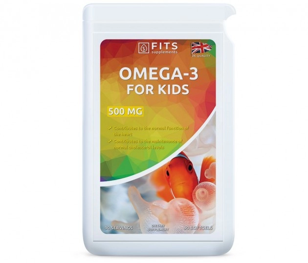 Omega 3 pre deti - 90 softgelových kapsúl - Fits Supplements