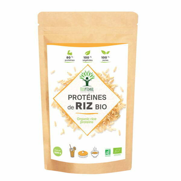 BIOPTIMAL BIO Ryžový proteín 500g