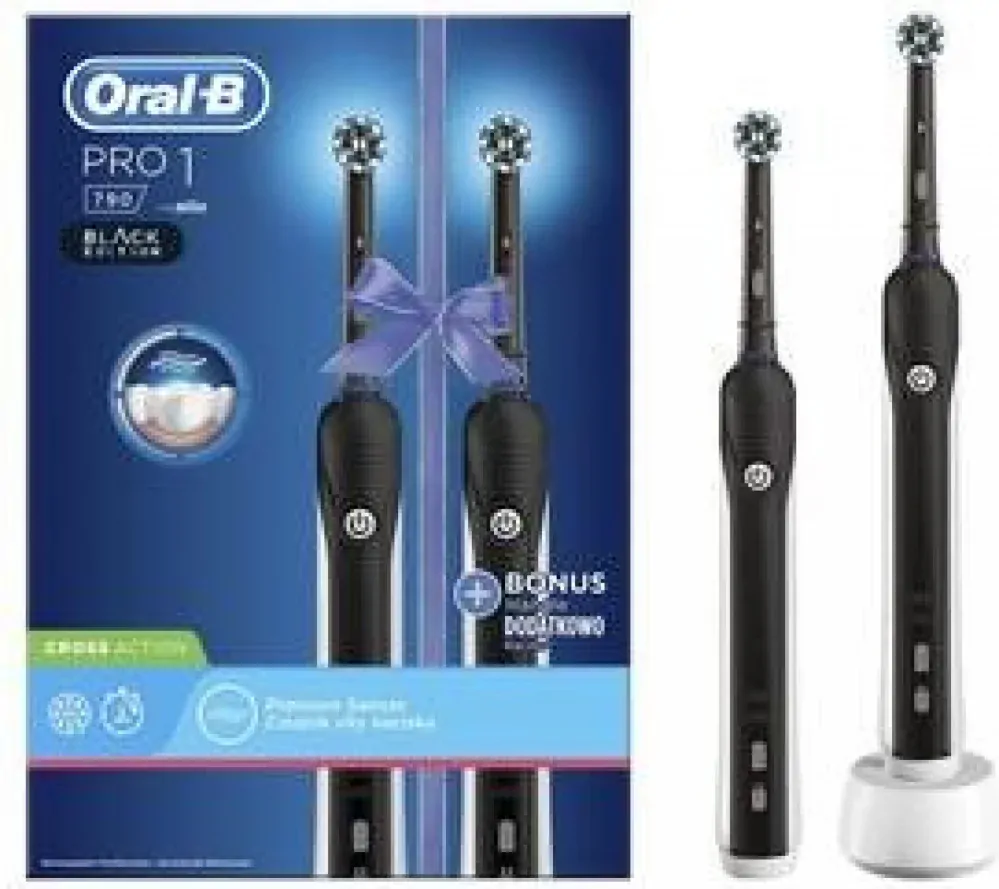 Elektrická Oscilačná kefka Oral-B Pro 790 Black 2 ks
