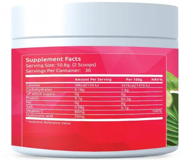 Prémiový kolagén Fits Supplements 10.000mg - jahoda - 375g prášok
