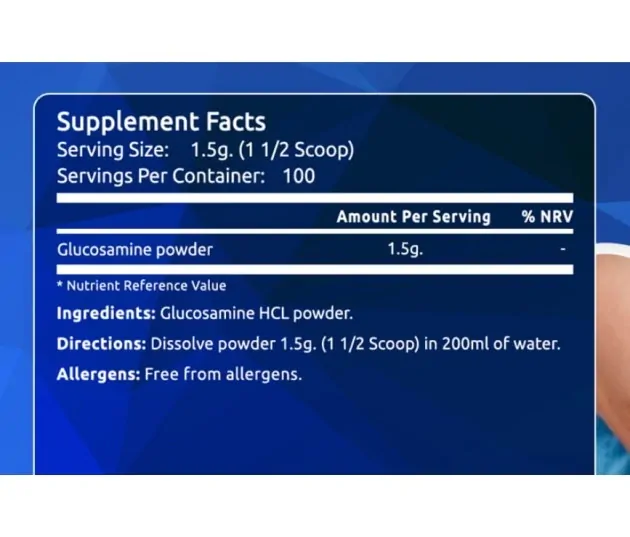 Glukosamínový prášok Fits Supplements 150g