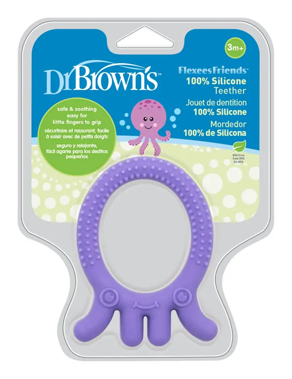 Dr. Brown’s Hryzadlo Flexees Friends 3M+ Chobotnica