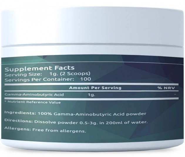 Gaba prášok Fits Supplements 100g