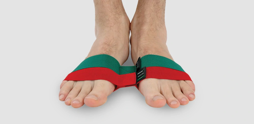 Členkový expandér Moves - bezlatexový - sada 4 úrovní odporu