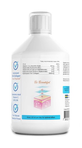 Morský KOLAGÉN Swedish Nutra 5000mg bez cukru - 500ml