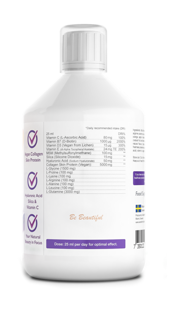 Vegánsky kolagén Swedish Nutra