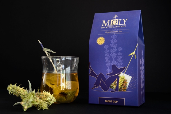 Prémiový BIO bylinkový čaj MOLY Night Cup - 20g
