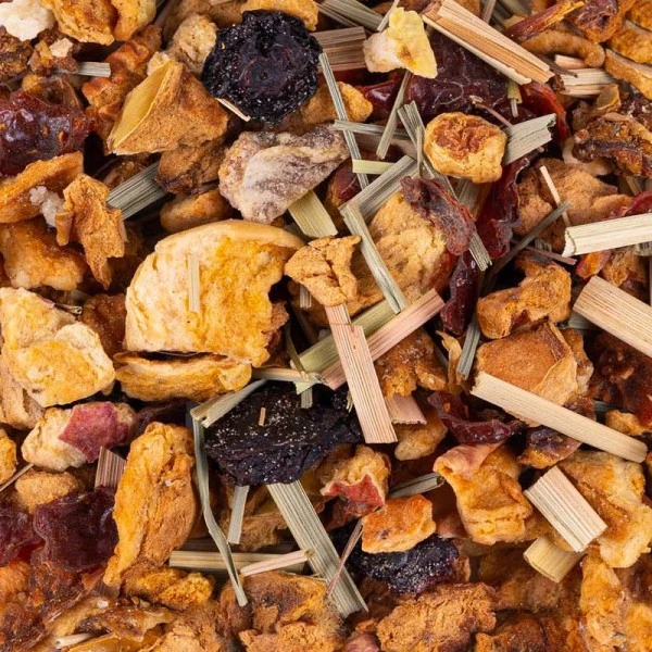 BIO Bylinný čaj Thés & Traditions "Rooibos Čučoriedka a mirabelka" 100g sypaného čaju