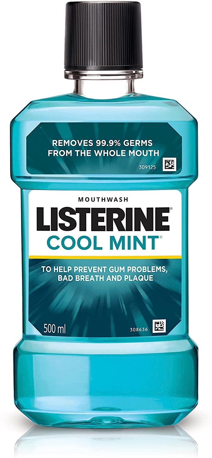 Ústna voda LISTERINE (ZERO) Cool mint Milder Taste 1L