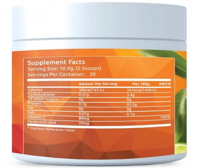 Prémiový kolagén Fits Supplements 10.000mg - šťavnaté mango - 375g prášok