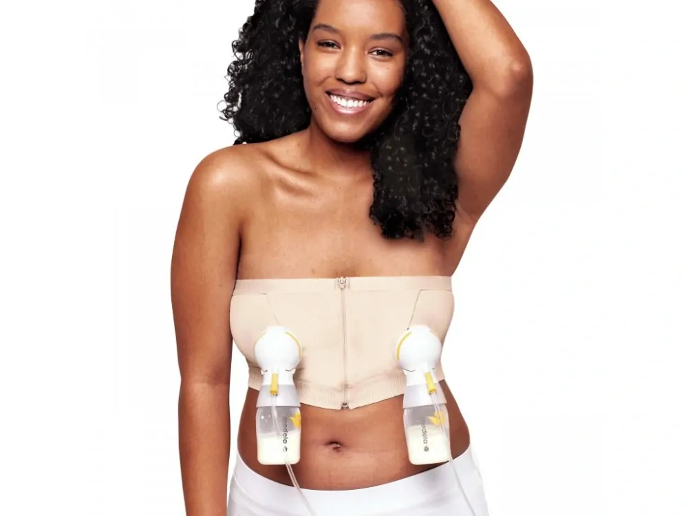 Medela Hands-free™ Pás pre ľahké odsávanie - krémová