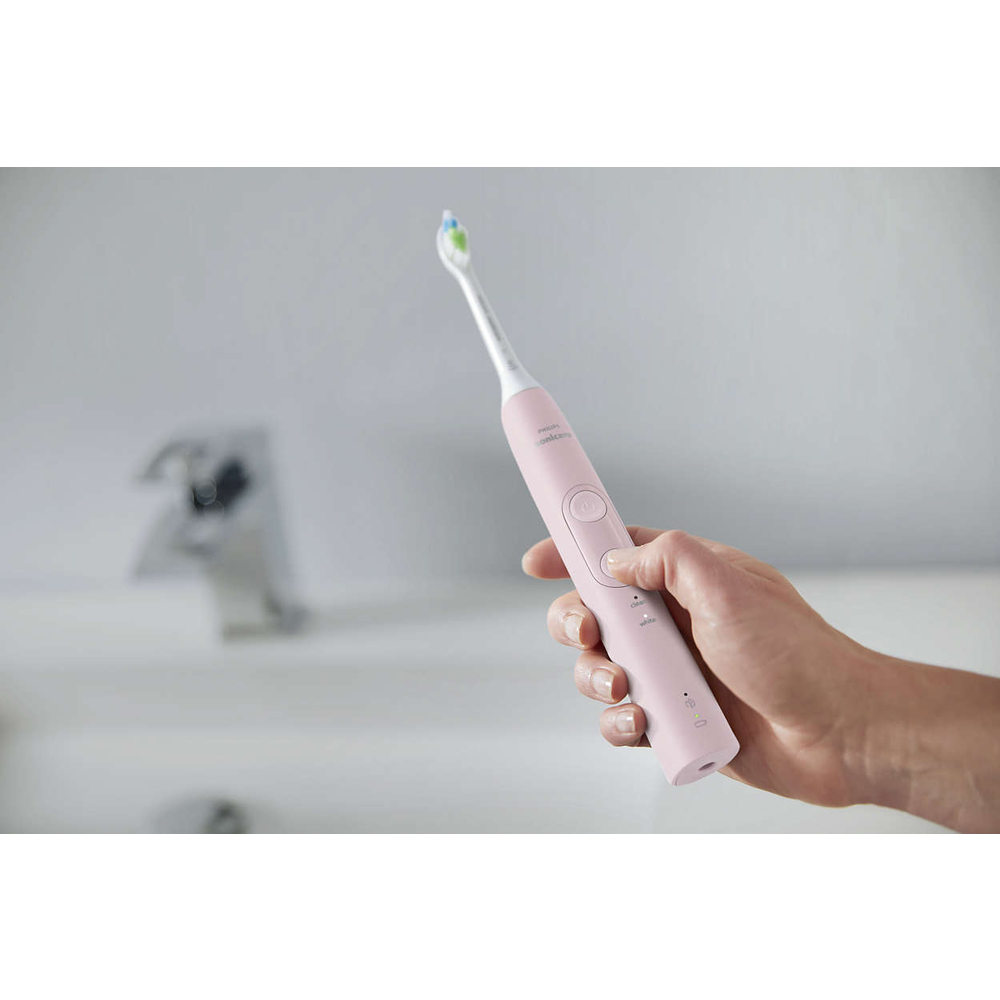 Sonická zubná kefka Philips Sonicare ProtectiveClean (ružová) - HX6806/4