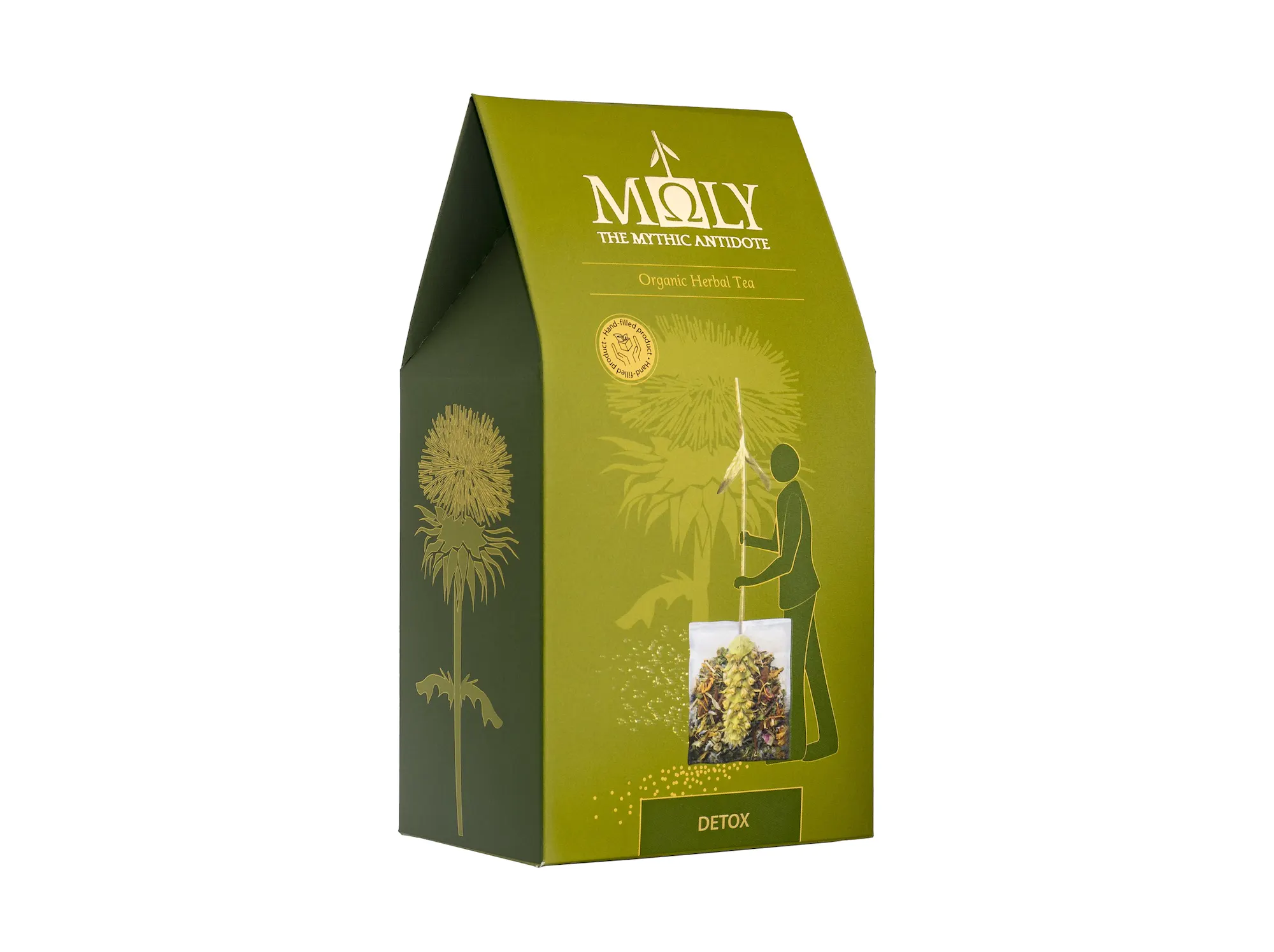 Prémiový BIO bylinkový čaj MOLY Detox - 20g