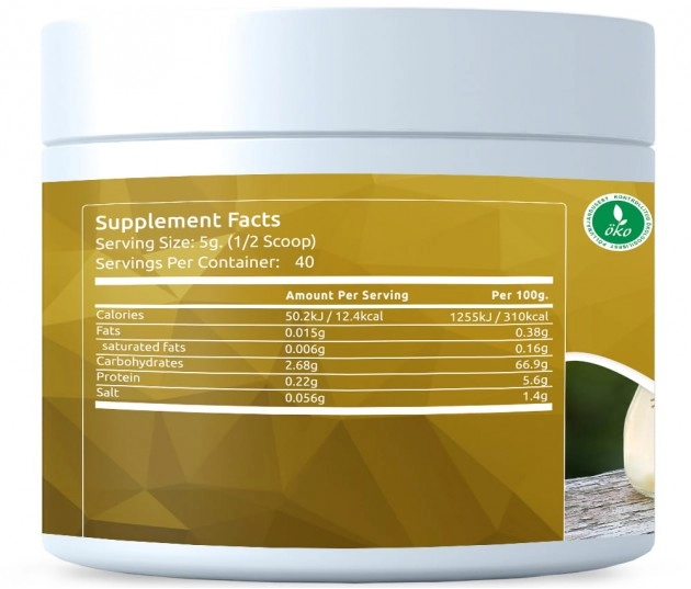 BIO Shatavari - 200g prášok - Fits Supplements