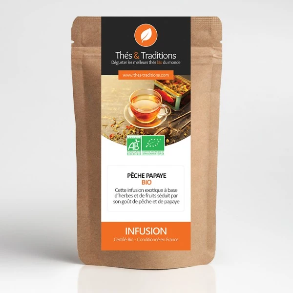 BIO Bylinkový čaj Thés & Traditions "Exotic"  - 100g sypaného čaju