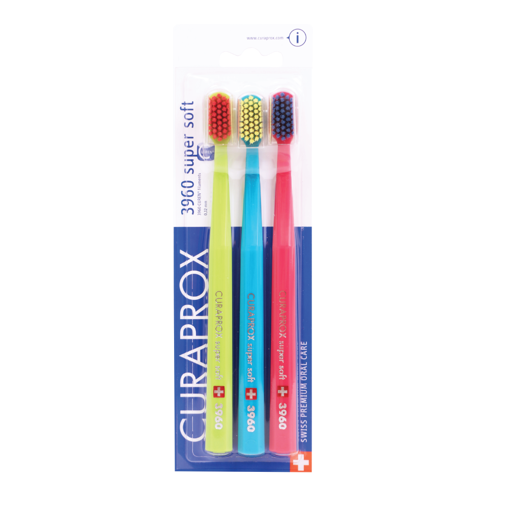 Zubná kefka CURAPROX CS 3960 Super Soft - 3ks balenie