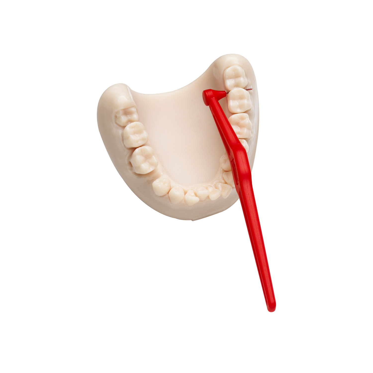 Medzizubné kefky TePe angle 0,5 mm, červené-blister 6ks