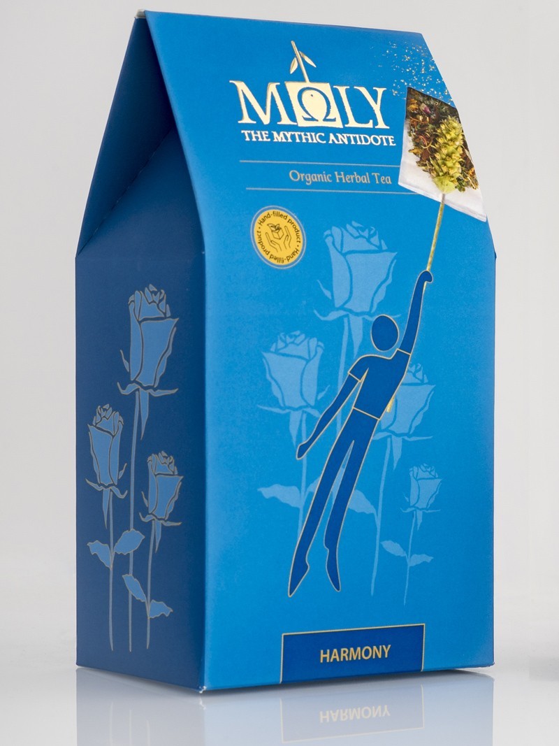 Prémiový BIO bylinkový čaj MOLY Harmony - 23g