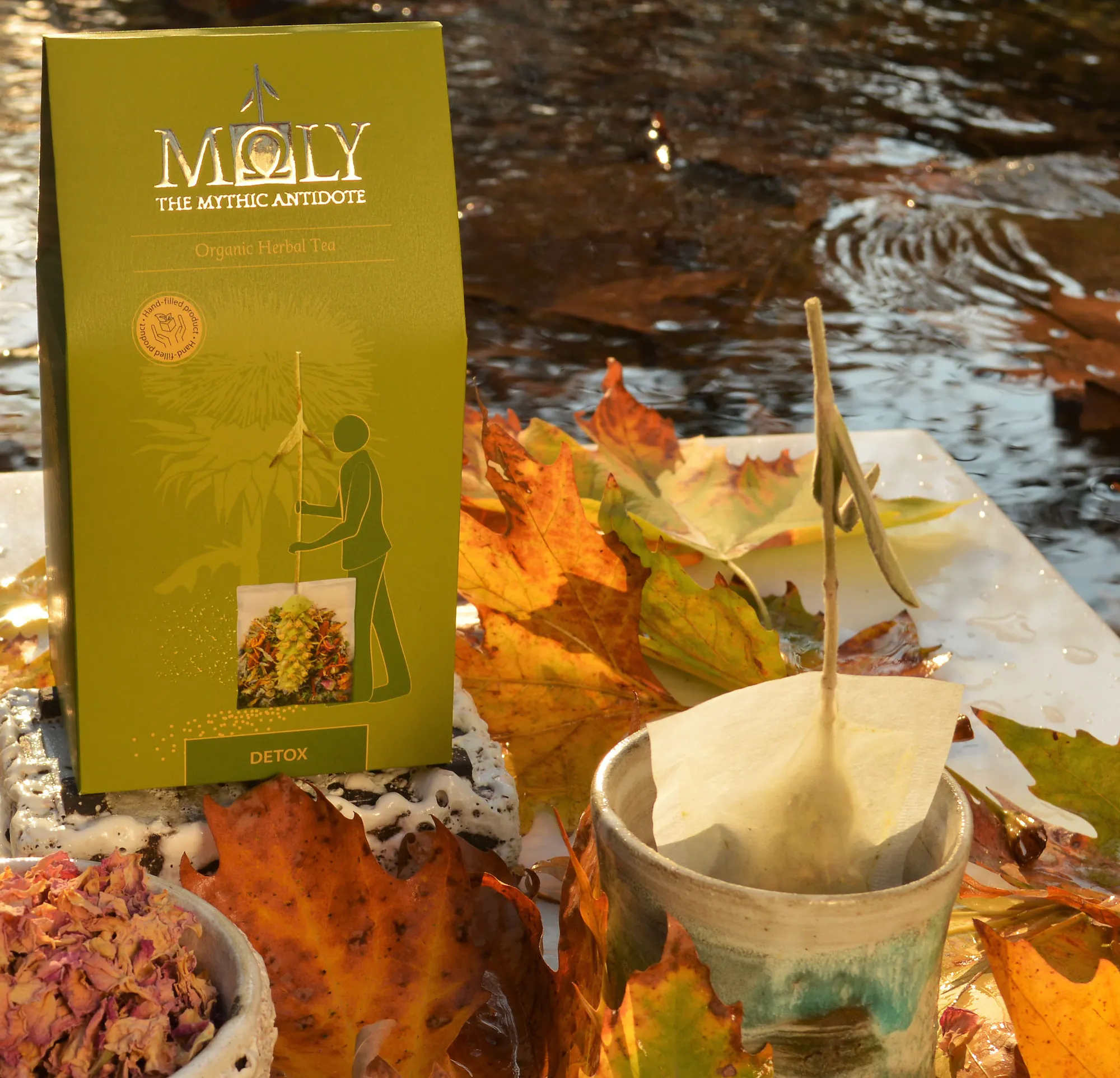 Prémiový BIO bylinkový čaj MOLY Detox - 20g