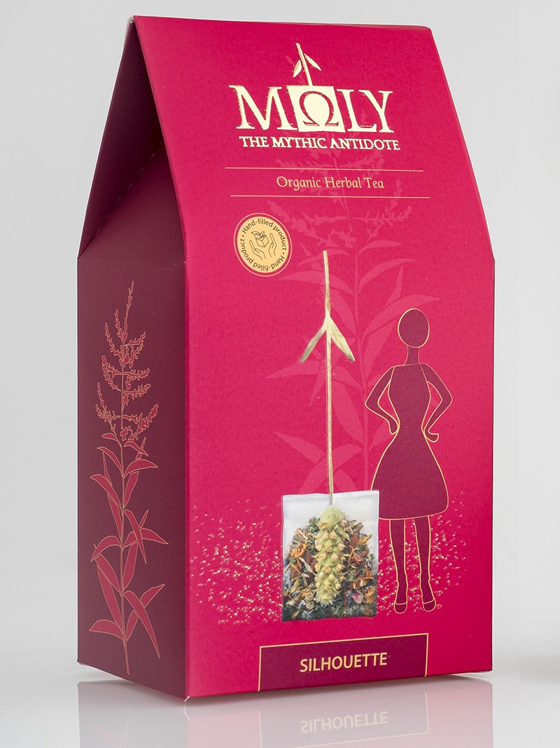 Prémiový BIO bylinkový čaj MOLY Silhoutte - 23g