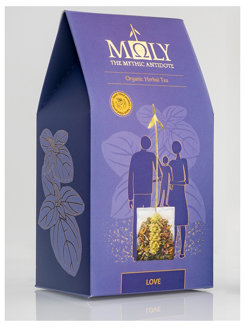 Prémiový BIO bylinkový čaj MOLY Love - 23g