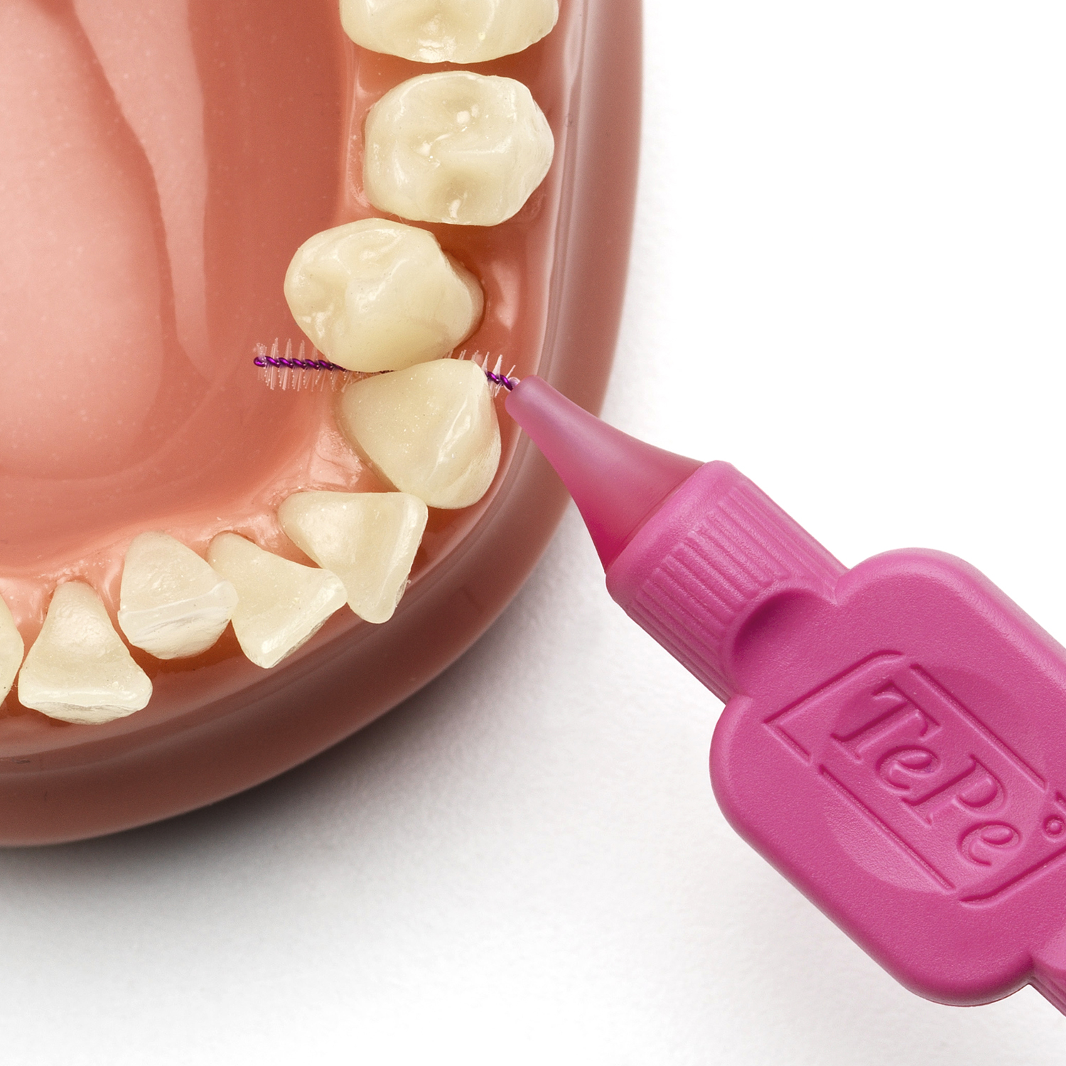 Medzizubné kefky TePe Original 0,4 mm, ružové-blister 6ks
