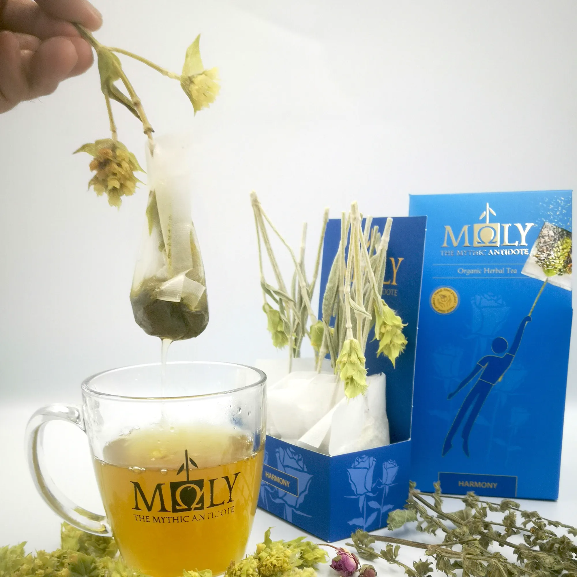Prémiový BIO bylinkový čaj MOLY Harmony - 23g