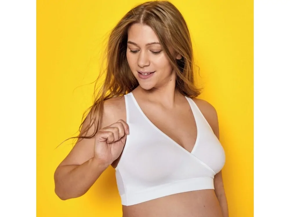 Medela Nočná tehotenská a dojčiaca podprsenka Keep Cool™ - čierna