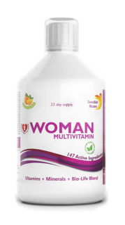 Multivitamín pre ženy Swedish Nutra (500ml)